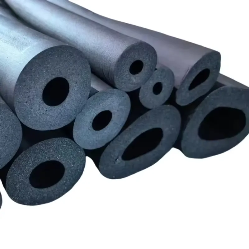 Modern Hot Water Pipe Insulation Foam Tube Factory Sale NBR PVC Material 50mm Thickness ISO Certifie
