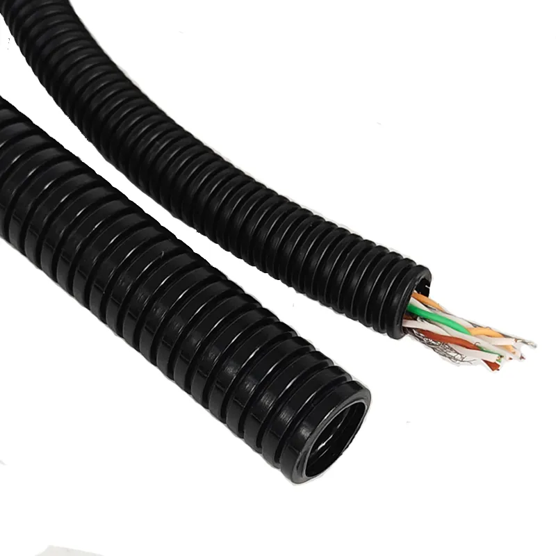 PP Wear-Resistant Buried Wall Flexible Single Protective Wire Corrugated Conduit