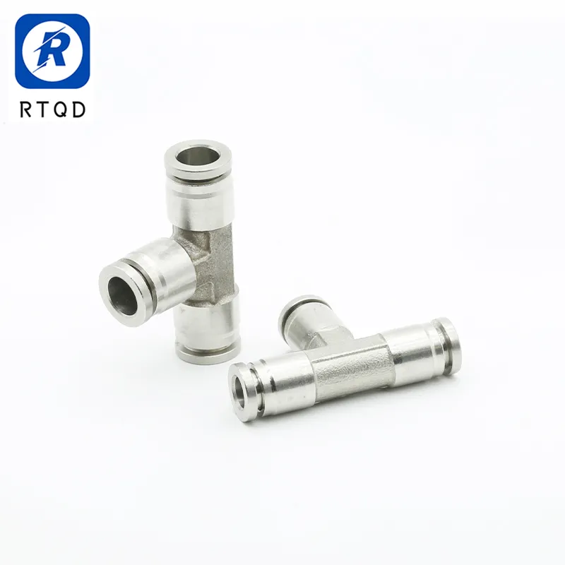 Stainless Steel Pneumatic Quick Connector Push-in Swivel Male Elbow Fitting with O Ring G1/4'' X 10mm Pipe Od