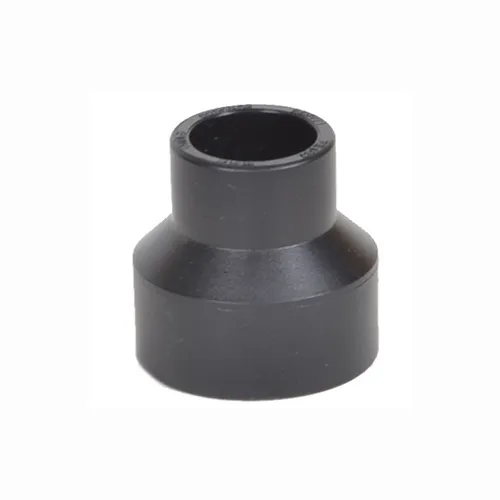 High Quality Plastic Pipe Reducer HDPE Socket Fusion Reducer PE Pipe Fitting for Water Pipe