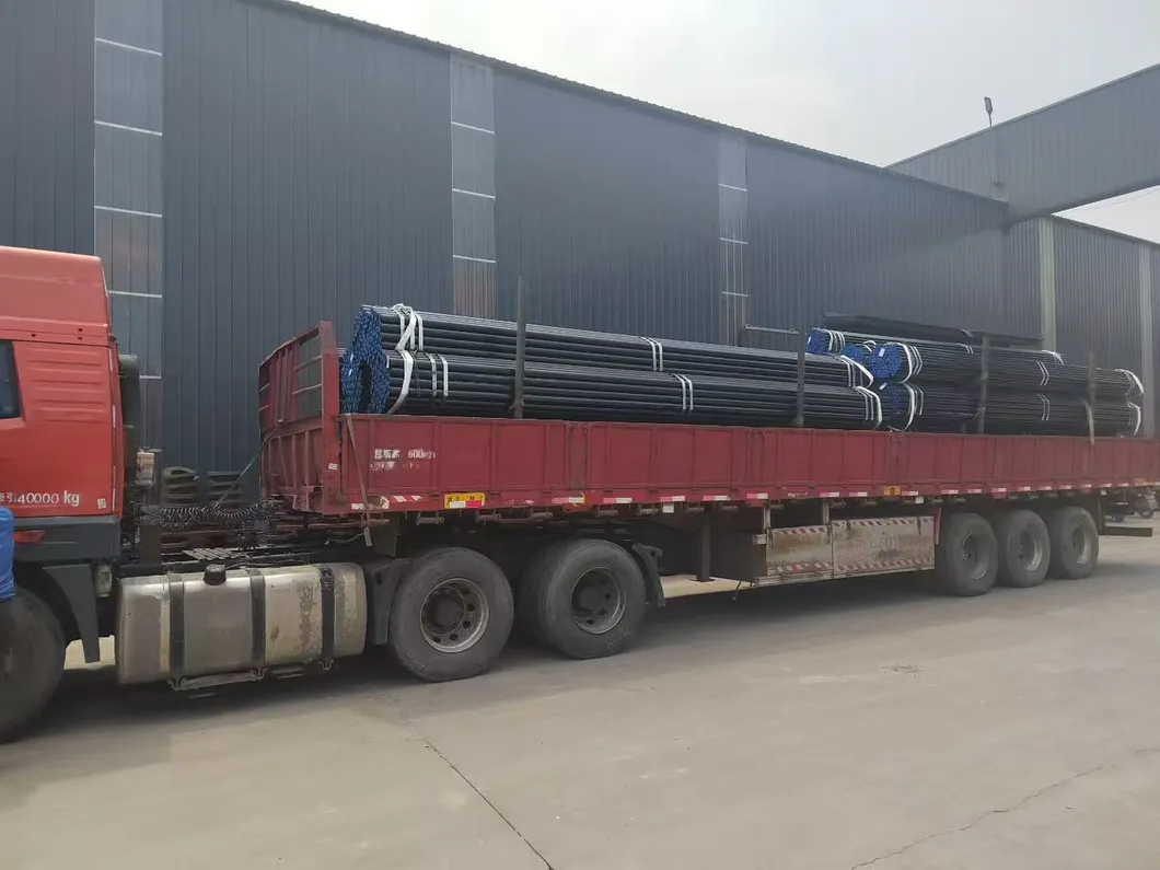 Black Painting/3PE ASTM A106/API 5L Gr. B Seamless Steel Natural Gas/Oil Pipeline