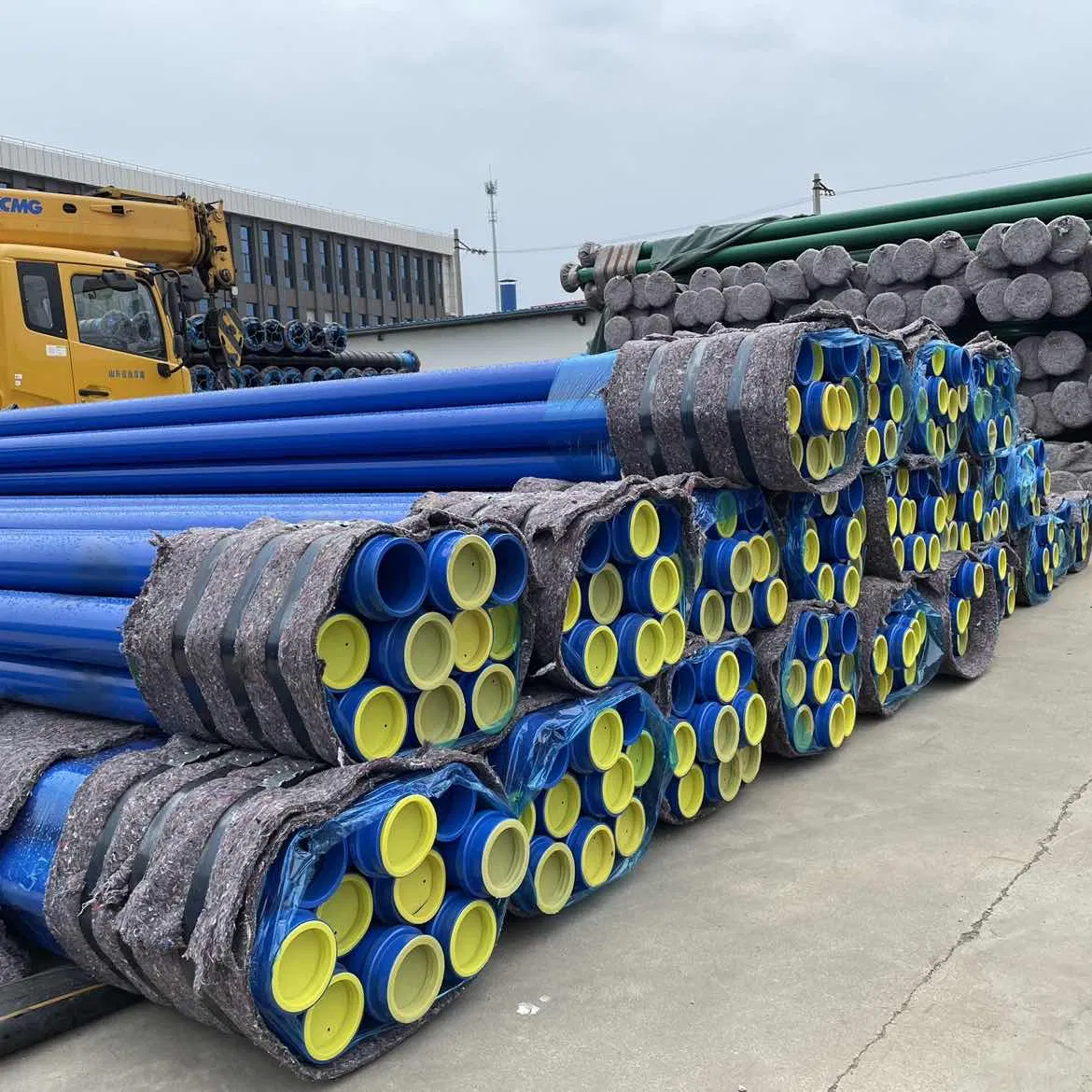 Inner and Outside Coated Steel Pipeline for Mining/Water Supply Inner and Outside Coated Steel Pipeline for Mining/Water Supply
