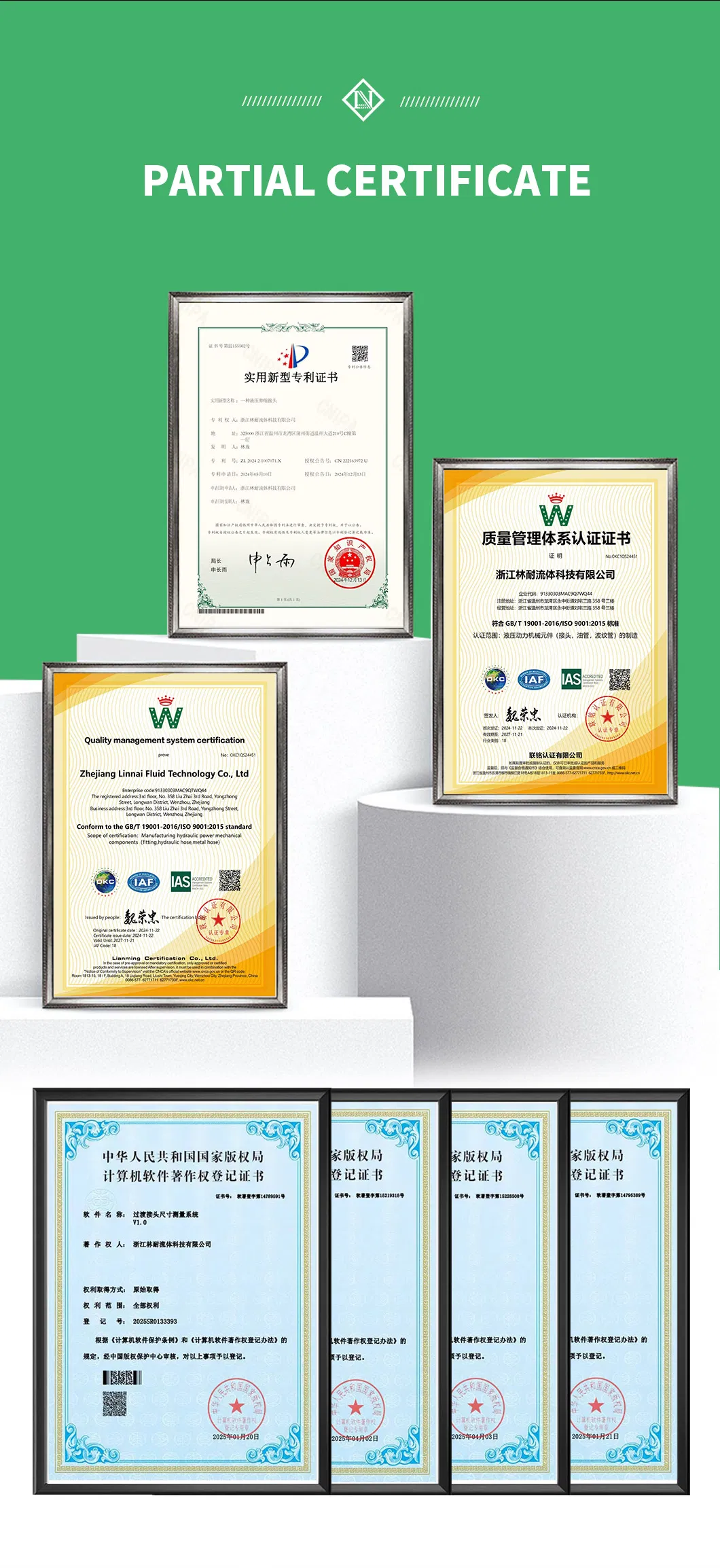 1CB (WD) Carbon Stainless Steel High Pressure Composite Pipe Connector Coupling Jic Hydraulic Hose Ferrule Fittings