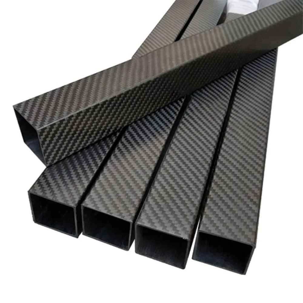 Square Rectangular Circular Customize Various Carbon Fiber Tube Pipe