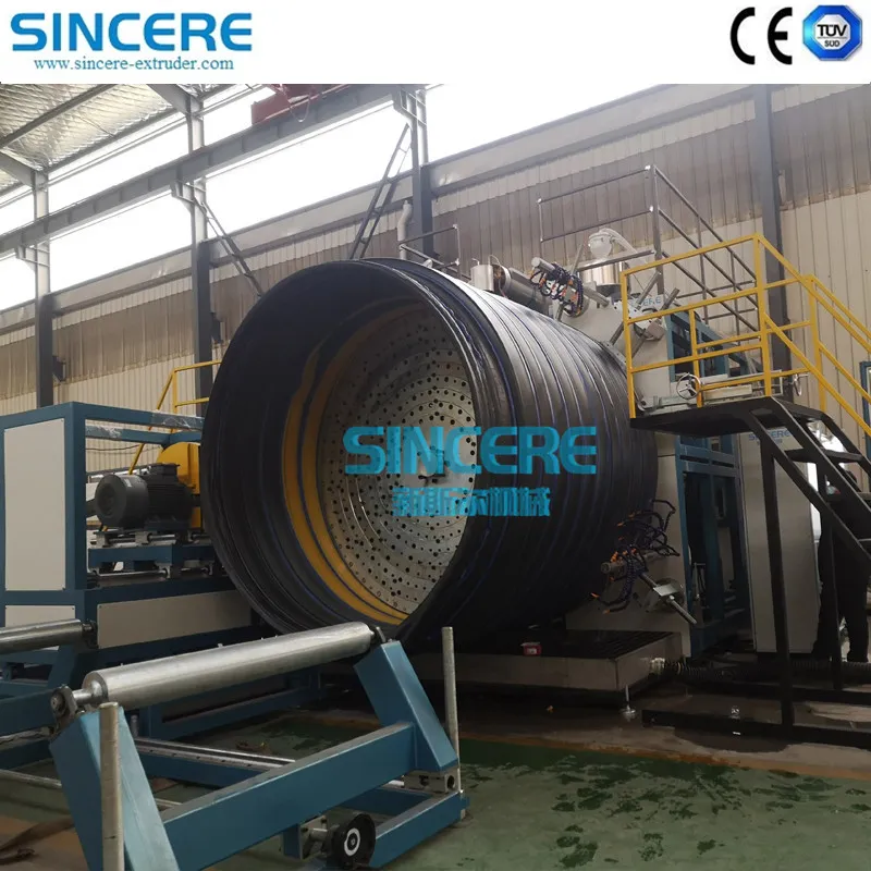 Spiral Winding Corrugated Pipe Extrusion Production Machine