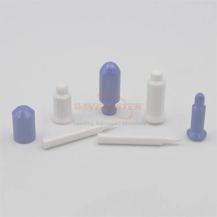 Long-Lasting Yellow MGO Stabilized Zirconia Ceramic Pipe