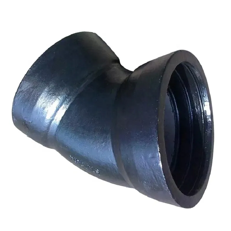 Jsp ISO2531 Ductile Iron Double Socket Tee with Flanged Branch Di Pipe Fitting Flanged Water Ductile