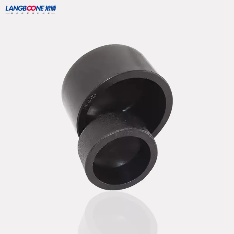 Plastic HDPE Pipe Fitting Butt Welding PVC PPR Polyethylene SDR11 Water Supply