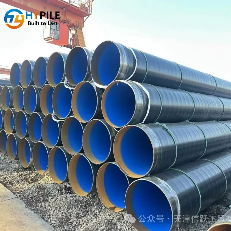Hypile En10219 S355 LSAW Steel Pipe for Port Expansion/Cofferdam Piling