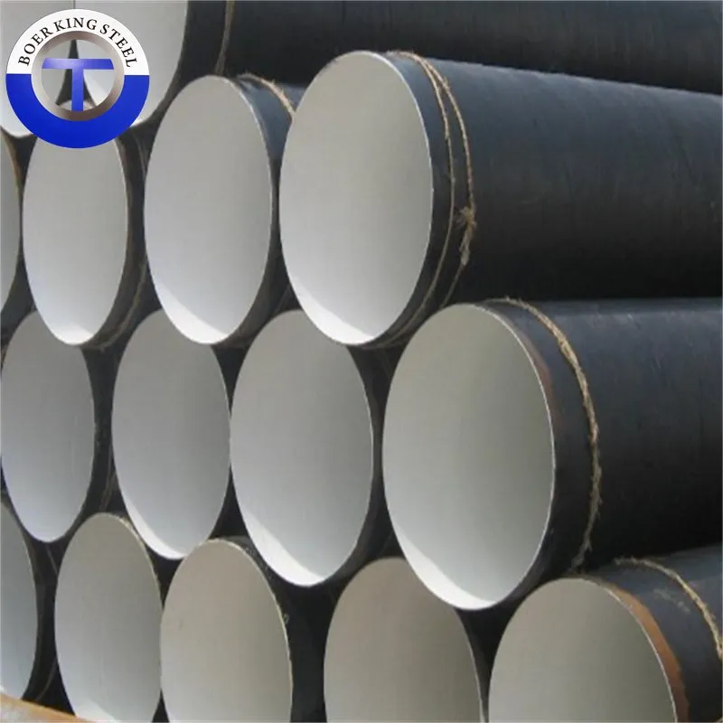 Manufacturer in Stock API 5L Welded Steel Pipe 3PE Coated Spiral Steel Pipe for Transmission