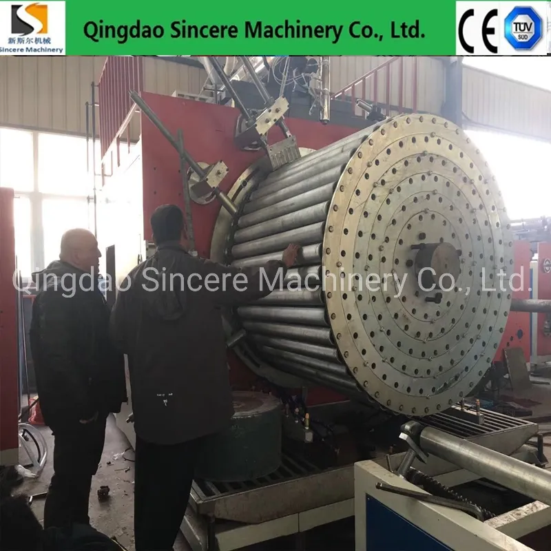 HDPE Structure Wall Spiral Winding Pipe Extrusion Production Lines for Septic and Tank