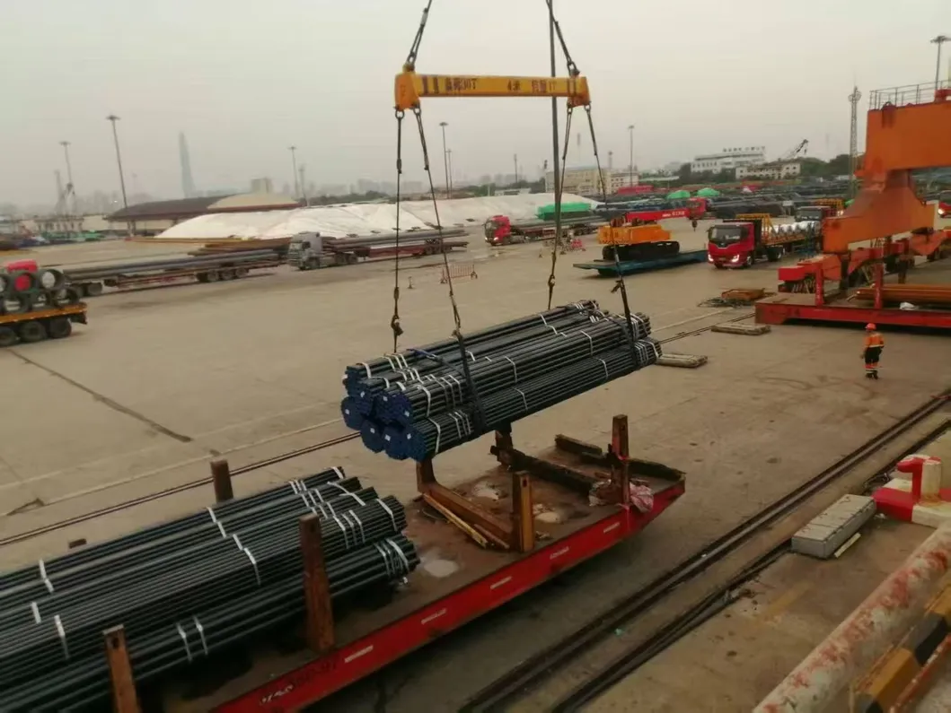 Black Painting/3PE ASTM A106/API 5L Gr. B Seamless Steel Natural Gas/Oil Pipeline