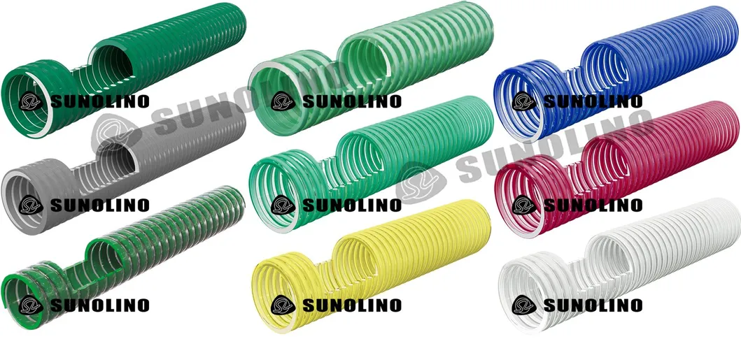 3inch Pump PVC Helix Flexible Suction Drain Pipe for Water
