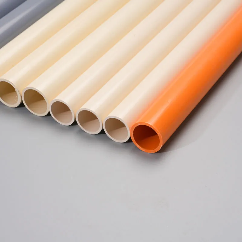 CPVC Plastic Cable Conduit Tubes Underground Protective Sleeve Pipe with Pressure Resistance for Cable Management