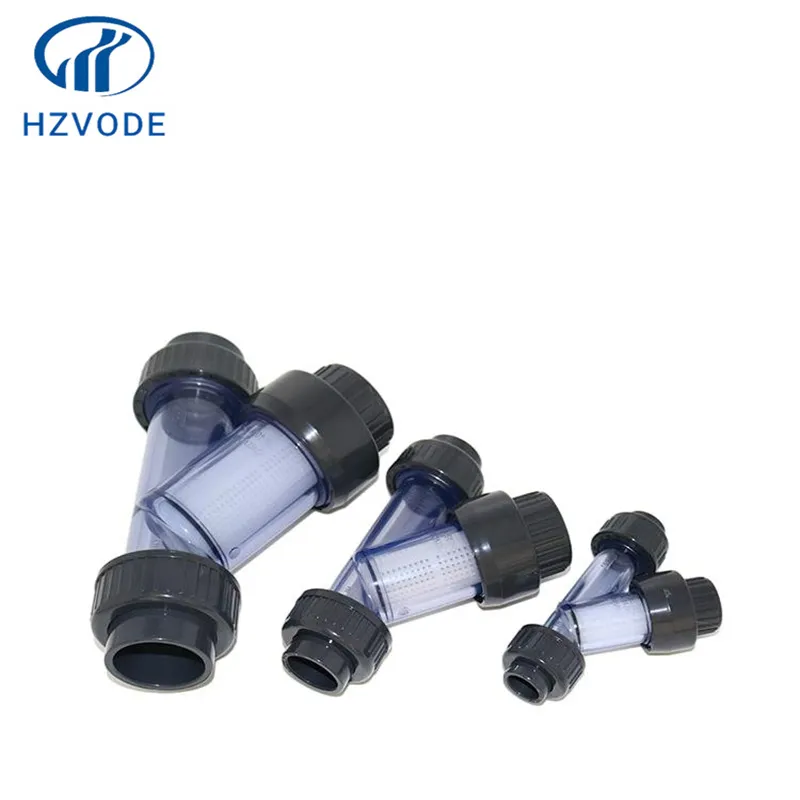 Transparent Filter Y-Type with DIN Standard in Pressure 1.6MPa for Water Treatment Pipe System