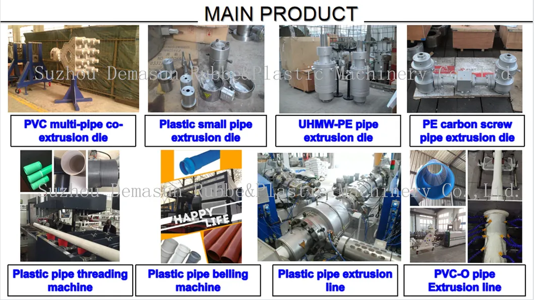 UPVC Foam 3-Layer Pipe Machine PVC Pipe Extrusion Line Plastic Machine Silent Pipe Production Line