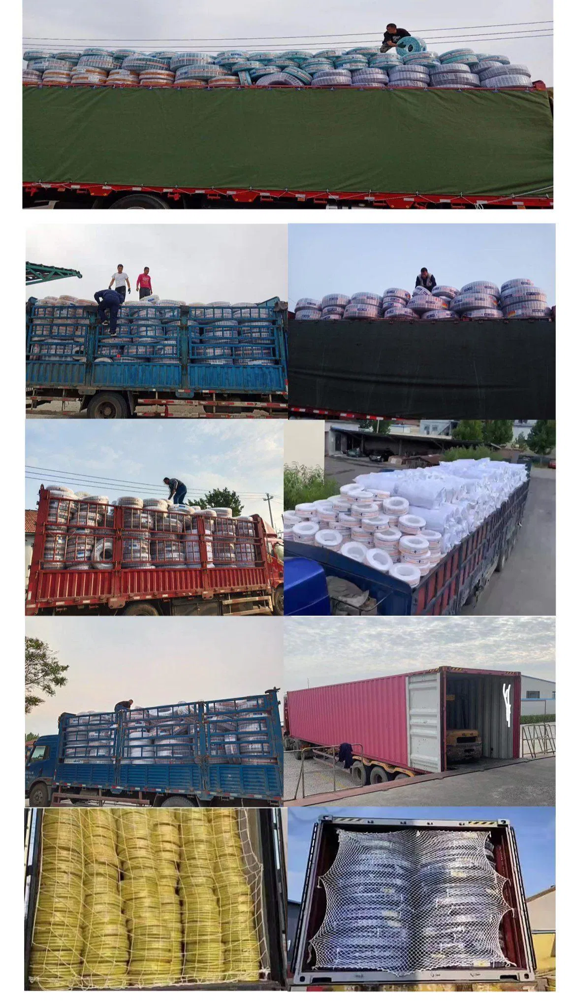 Food Grade PVC Steel Wire Reinforced Soft Water Pipe Pump Video Pipe