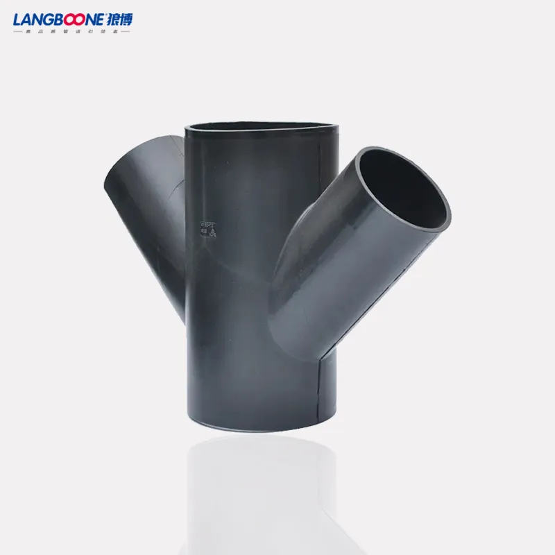 HDPE/PE Butt Fusion Equal Socket Cross Pn16 Reducing Cross Pipe Fitting
