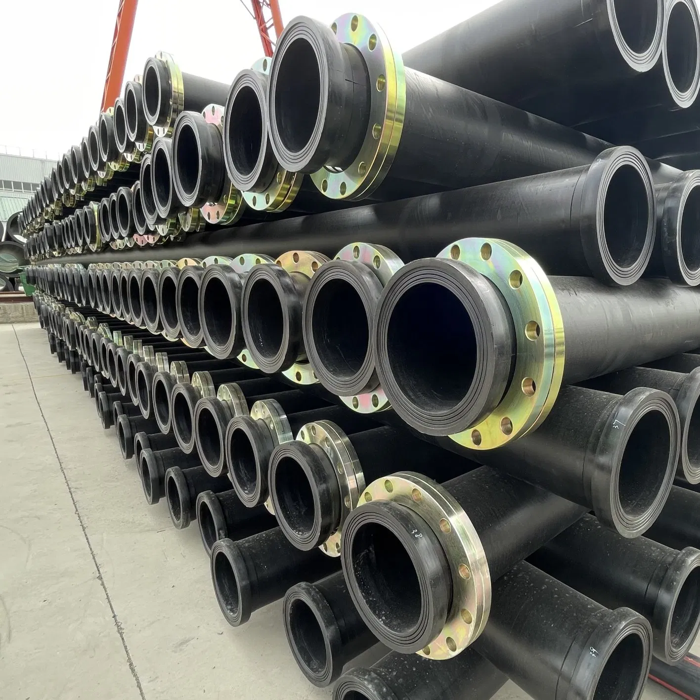 Conductive HDPE Pipe with Copper-Coated Steel Wire Reinforcement for Coal Mine Explosive Atmospheres