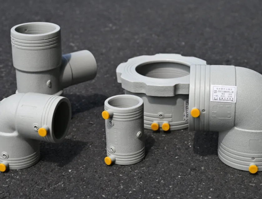 Heat Resistant Precision Tee Fitting PE-Rt II Electrofusion Pipe Fittings for Building Heating