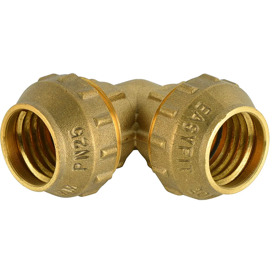Brass Compression Fitting for PE Pipe Male Coupling
