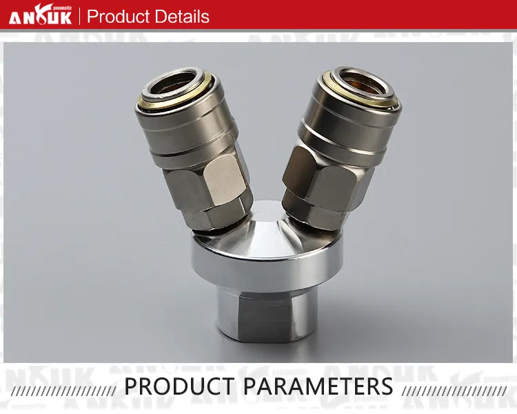 Premium Round Casting Tube Quick Fittings for Pneumatic Hoses