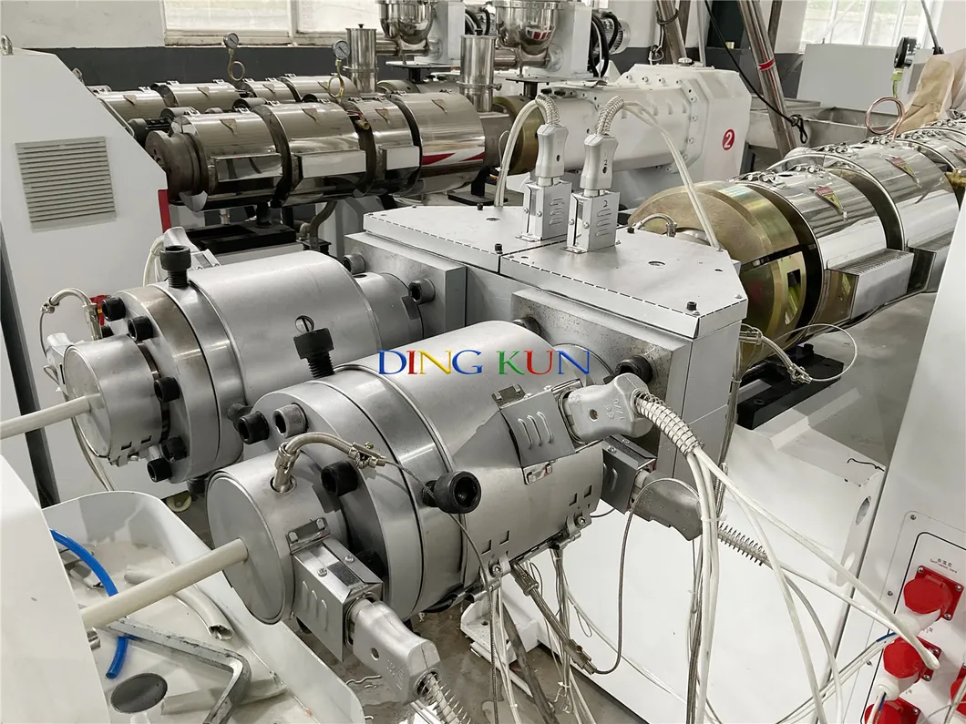 UPVC CPVC Conduit Plastic Extrusion Extruder Production Line Electric Water Pipe Making