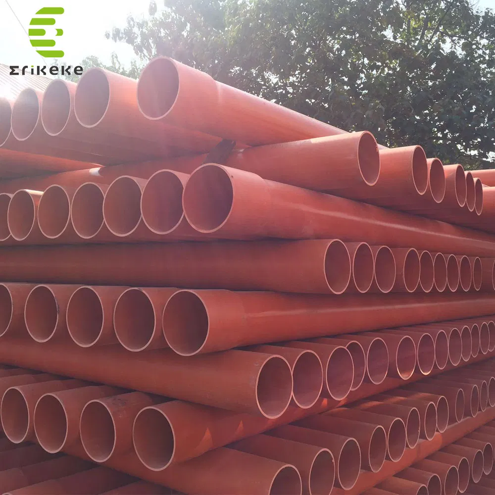Plastic UPVC PVC Pipe 50mm250mm 1200mm Drainage Pipe with Socket End Plastic UPVC PVC Pipe 50mm250mm 1200mm Drainage Pipe with Socket End