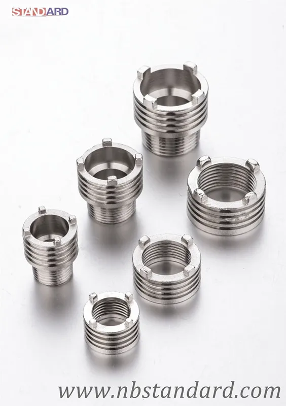 Brass Insert Fitting with Nickel Plated for PPR Pipe