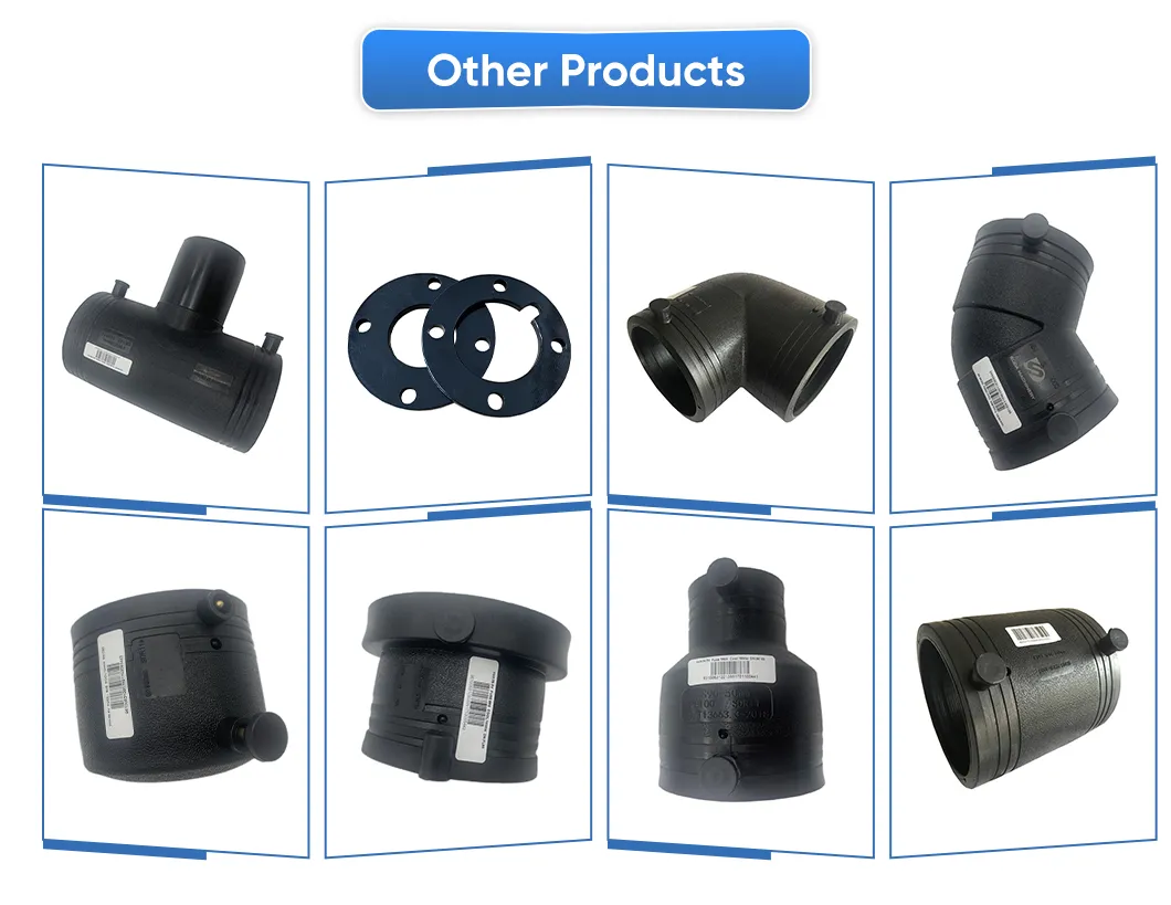 China Factory PE Pipe Fittings SDR11 SDR17 HDPE Electrofusion 90 Degree Elbow/Electrofusion Pipe Fittings