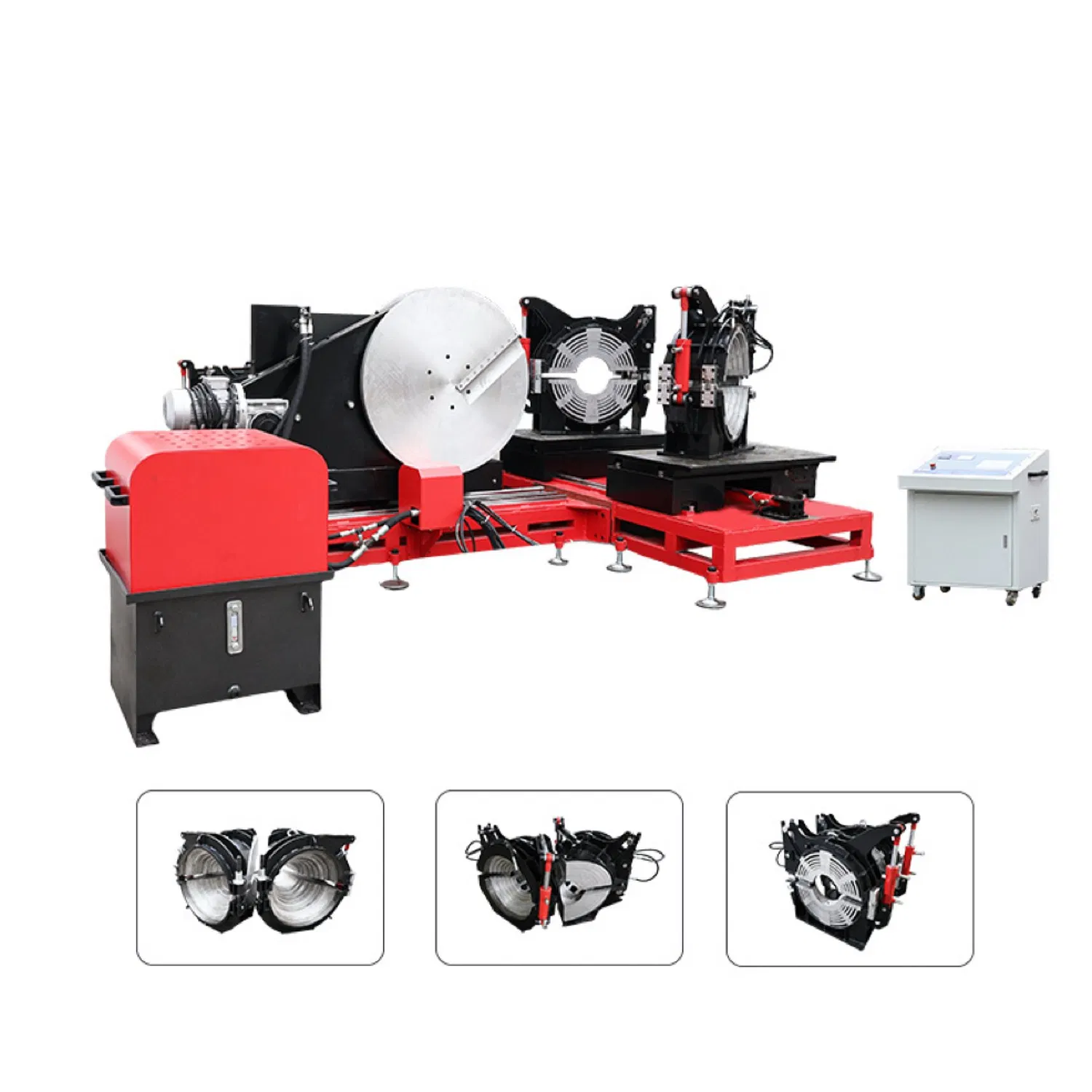 Air Cooling Multi-Angle Fitting 315-630mm Butt Fusion Welder PPR Welding Machine PE Pipe Fittings Ma