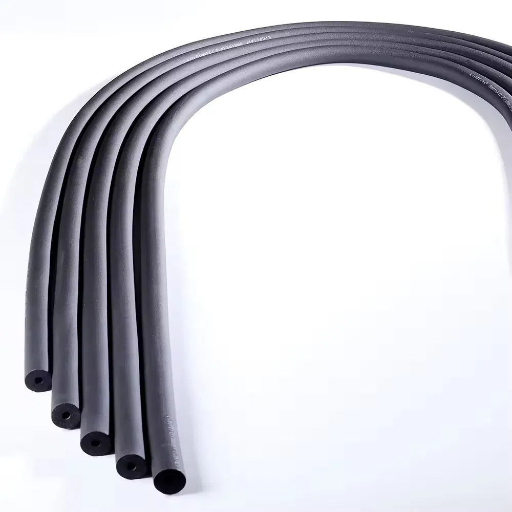 Rubber Foam Insulation Tube 30mm-80mm Flexible Pipe Cover for Air Conditioning and Ventilation Ducts