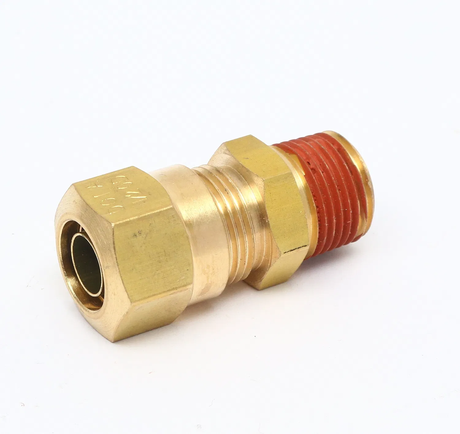 Good Quality Pipe NPT DOT Brass Male Thread Straight Ferrule Fittings