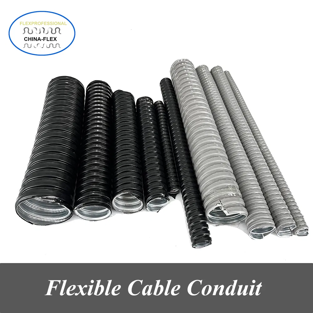 SS304/316L PVC-Coated Flexible Metal Conduit — Waterproof & Corrosion-Resistant Cable Protection SS304/316L PVC-Coated Flexible Metal Conduit — Waterproof & Corrosion-Resistant Cable Protection
