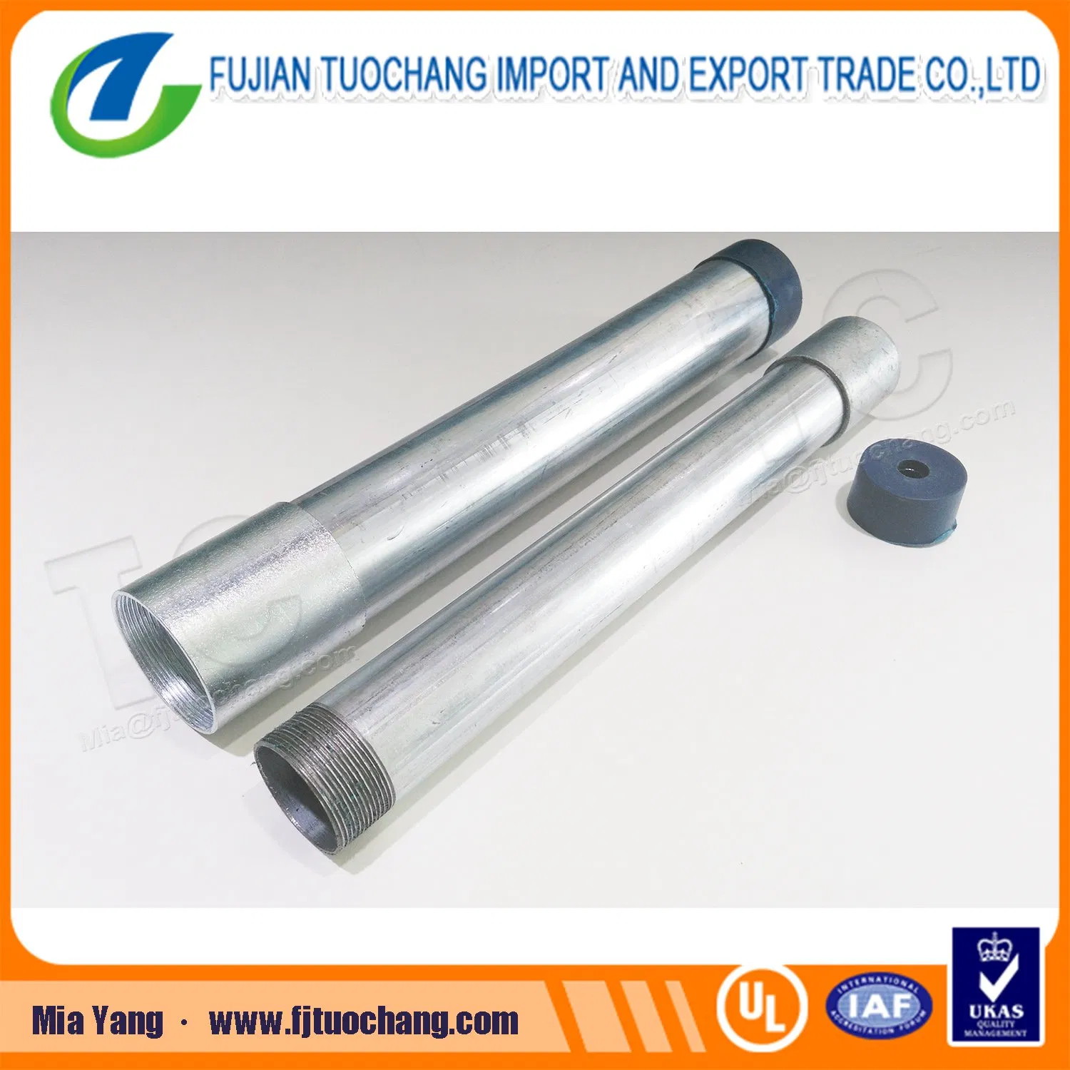 BS4568 G. I Conduit for Electrical Wiring