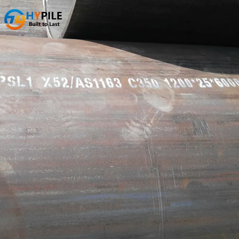 Hypile En10219 S355jr LSAW Steel Pipe for Mining /Offshore Foundations
