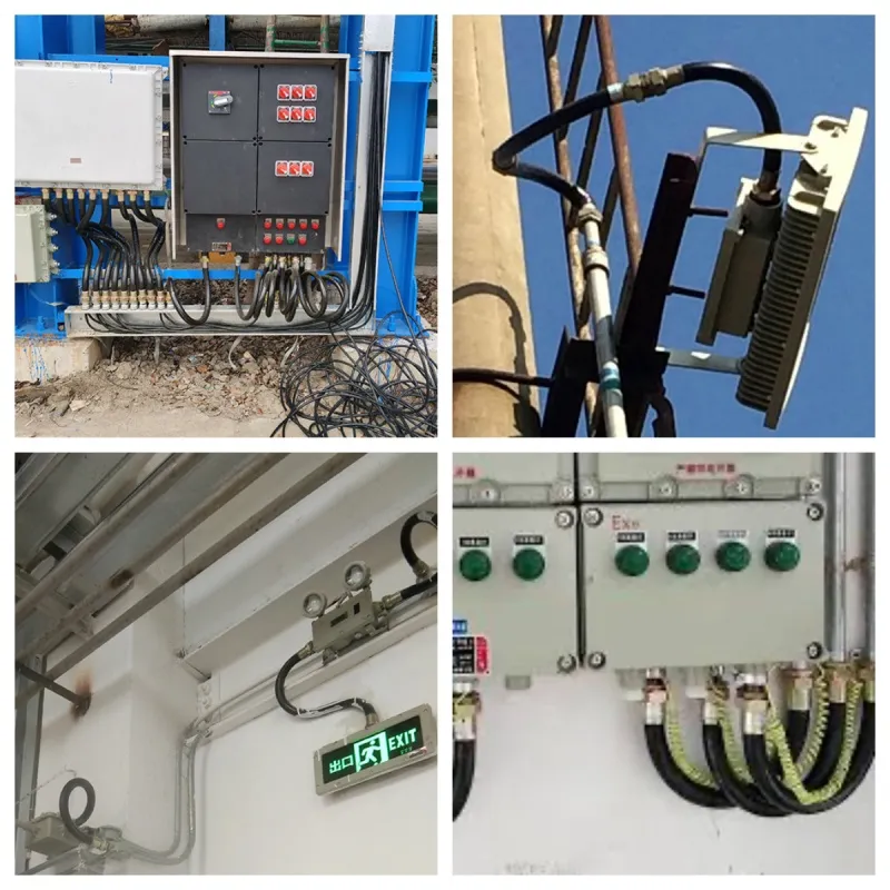 ATEX Explosion-Proof Flexible Cable Conduit Hazardous Locations Hydraulic Hose