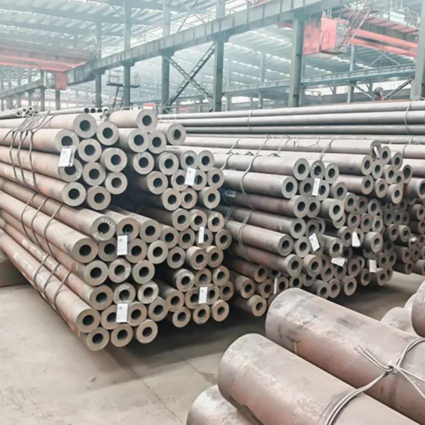 High Quality A36 Ss400 S235jr S355j2 Q235B Q345b St37 A572 Seamless Carbon Steel Pipe