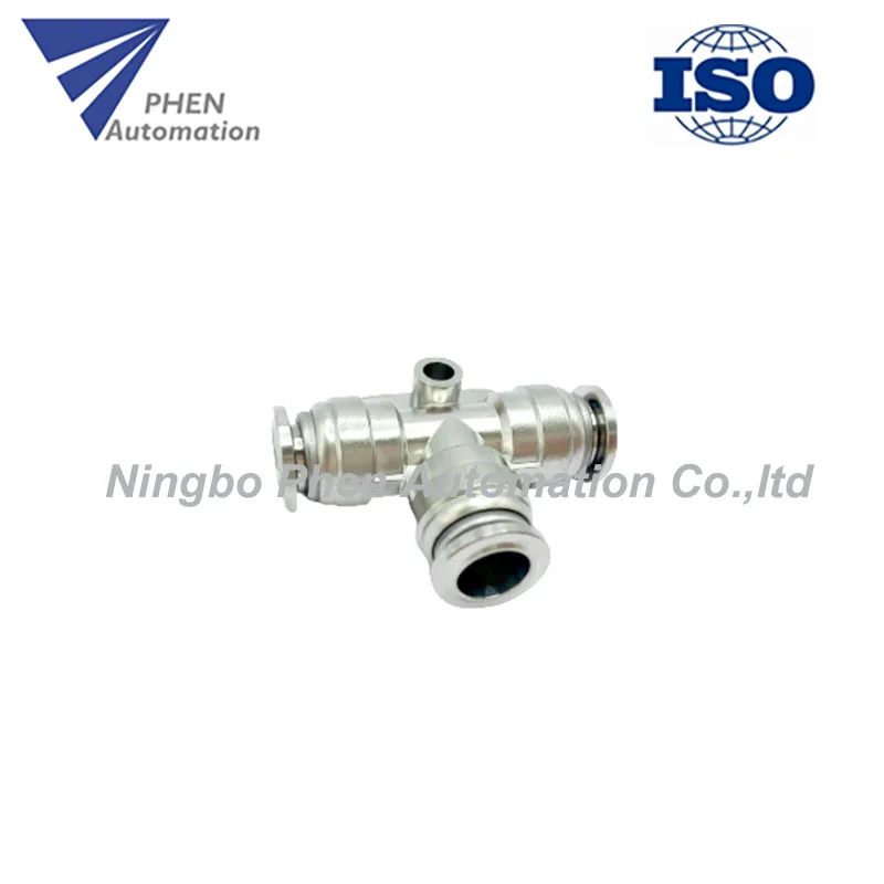 Phen Brand SS316 (PE8) Stainless Steel Push Pipe Pneumatic Air Fittings