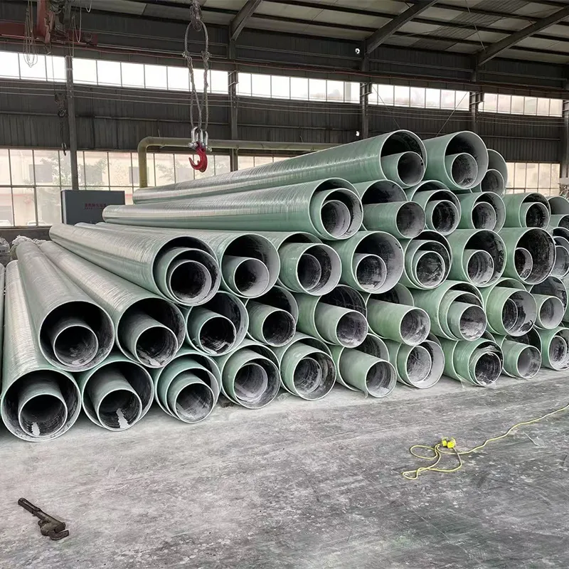 ISO 9001 Certified UV-Stabilized Maintenance-Free FRP Pipe / GRP Tube / Fiberglass Conduit