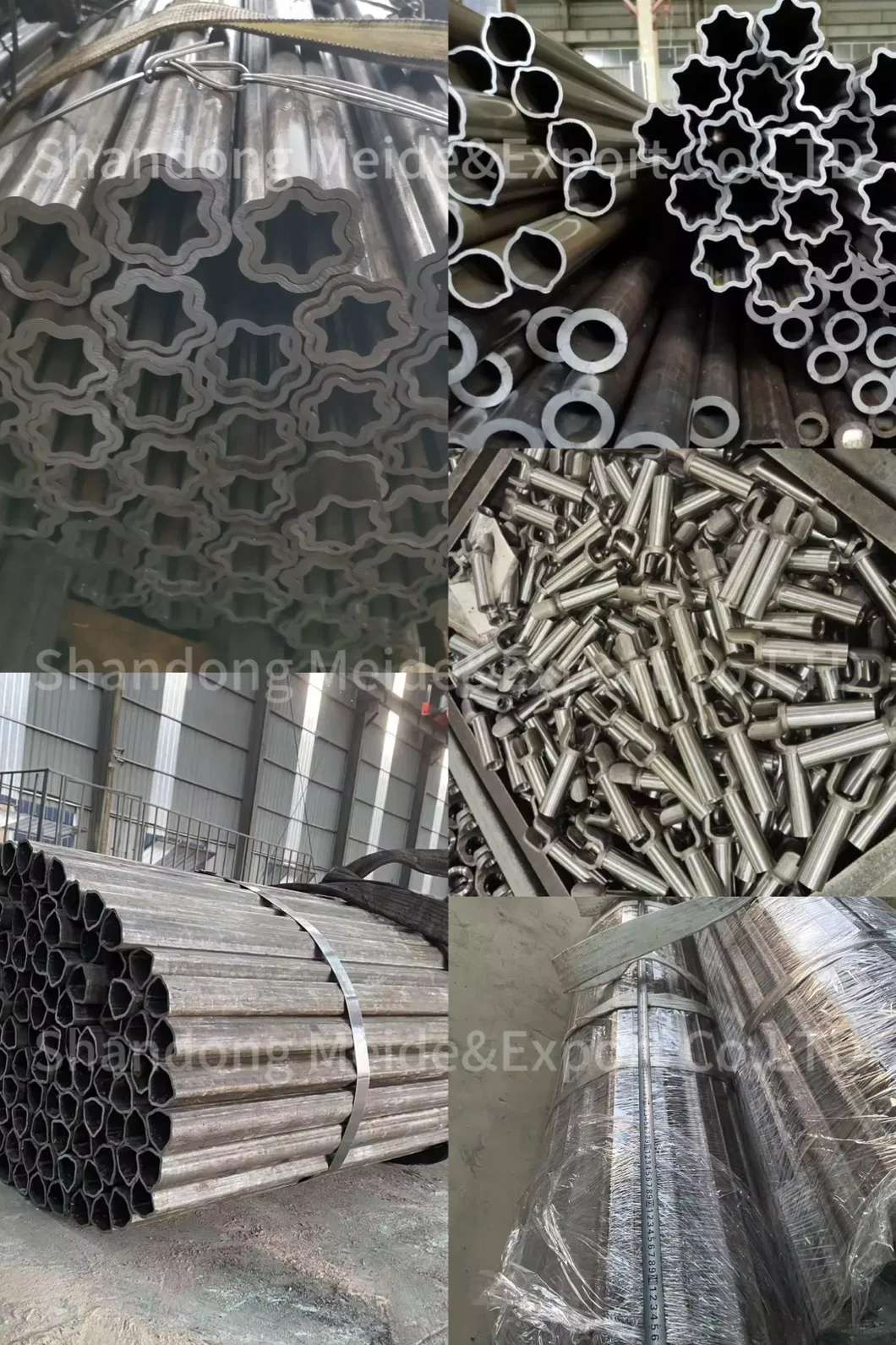 China Factory S355 Q335 St52 20# Special-Shaped Steel Tube Flower Shaped Seamless Steel Pipe for Pto Drive Shaft