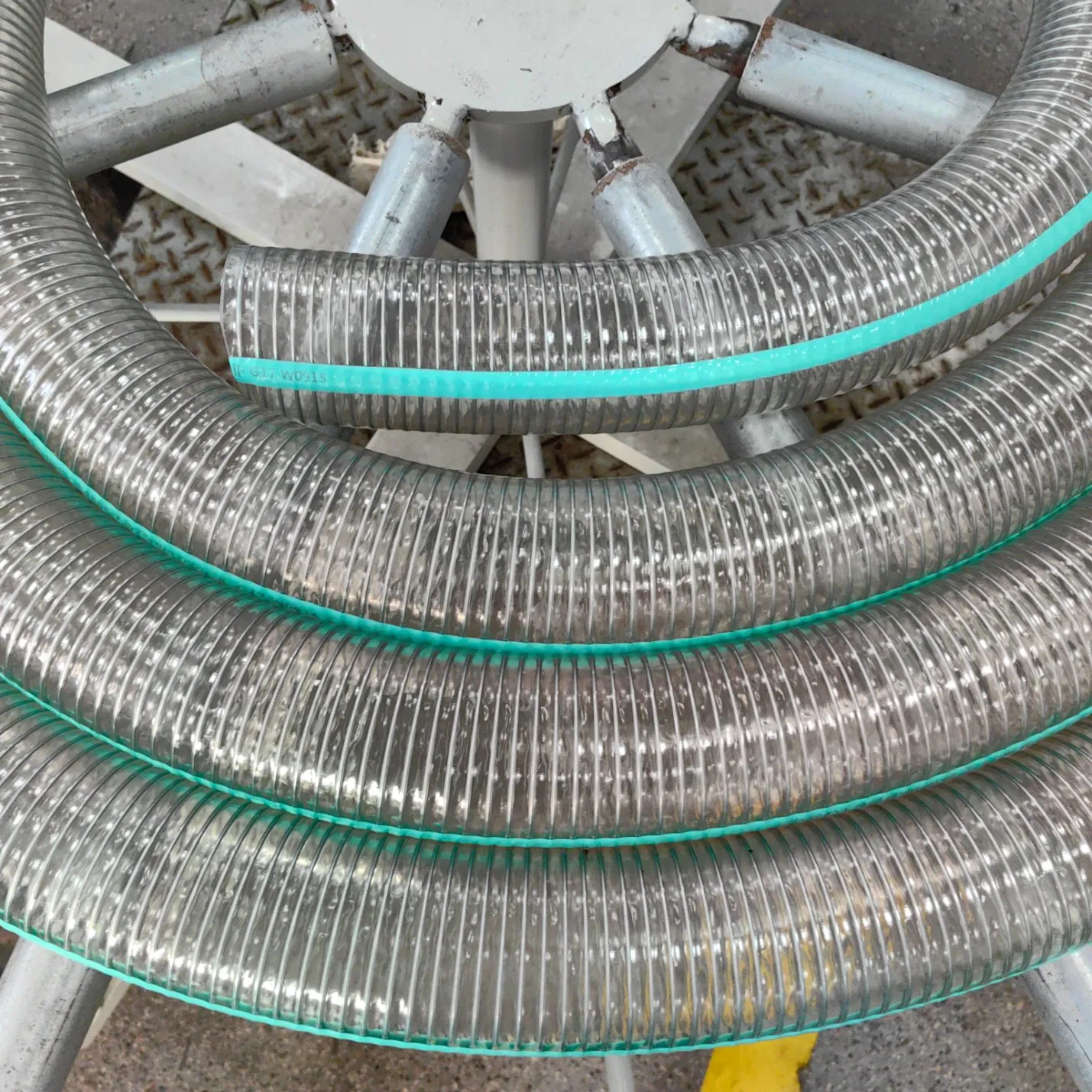 3-1/2" PVC Food Grade Steel Wire P