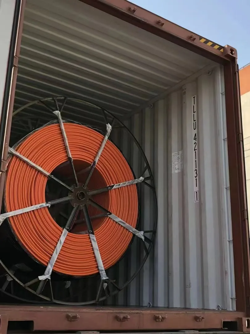 Square Round Flat Micro Duct Tube Bundle PE Sheath Low Friction Microduct