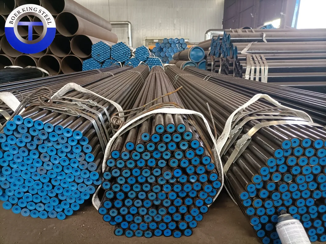 DIN17175 St35 St35.8 St37 St45.8 Carbon Seamless Iron Steel Pipe