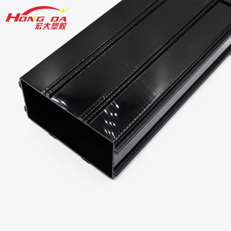 Flame-Retardant ABS Plastic Square Pipe for Customized Production