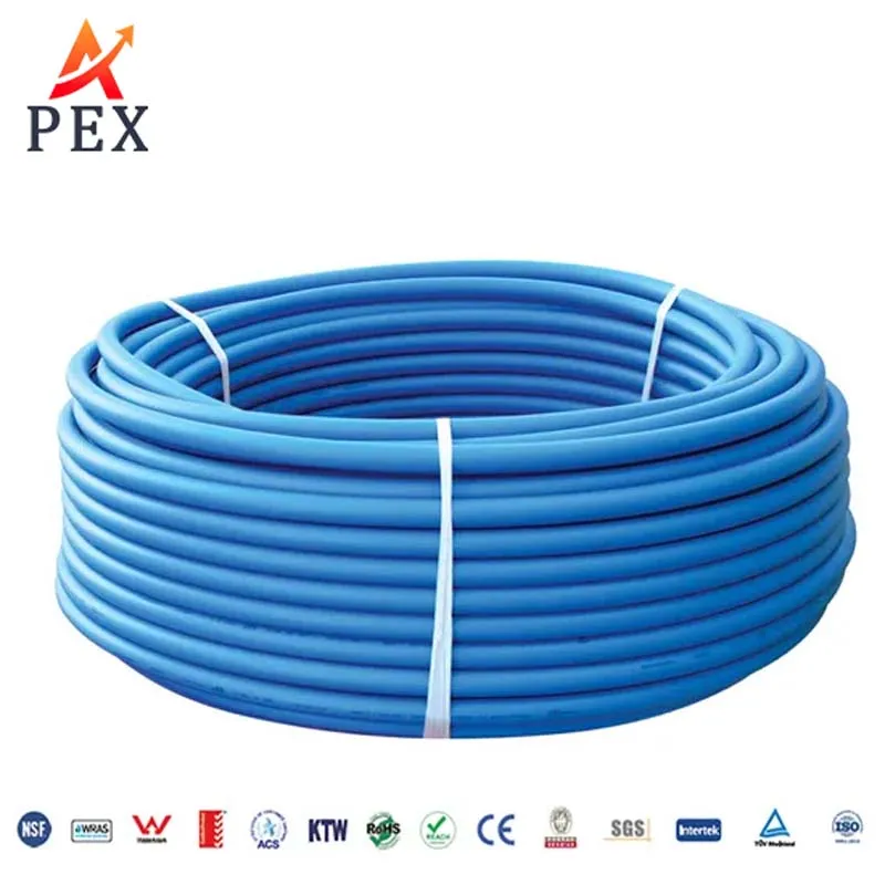 NSF & ASTM F1807 Certified 1/2" Blue Pex Tubing - EVOH Oxygen Barrier for Floor/Radiant Hea