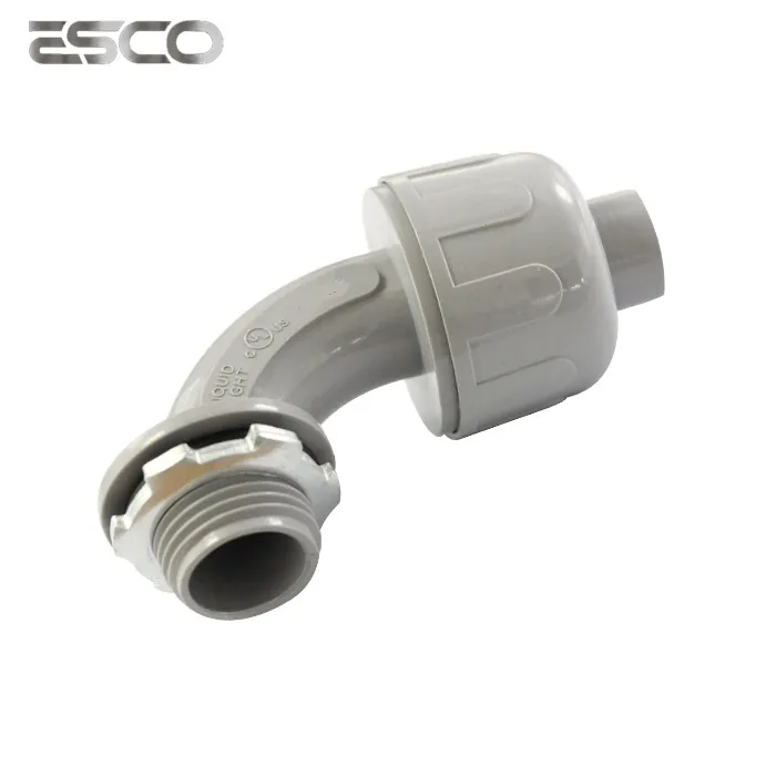 Felxible Tube Liquid Tight Connector Grey Black Flexible Metalico Con PVC Pipe Galvanized Steel OEM Felxible Tube Liquid Tight Connector Grey Black Flexible Metalico Con PVC Pipe Galvanized Steel OEM