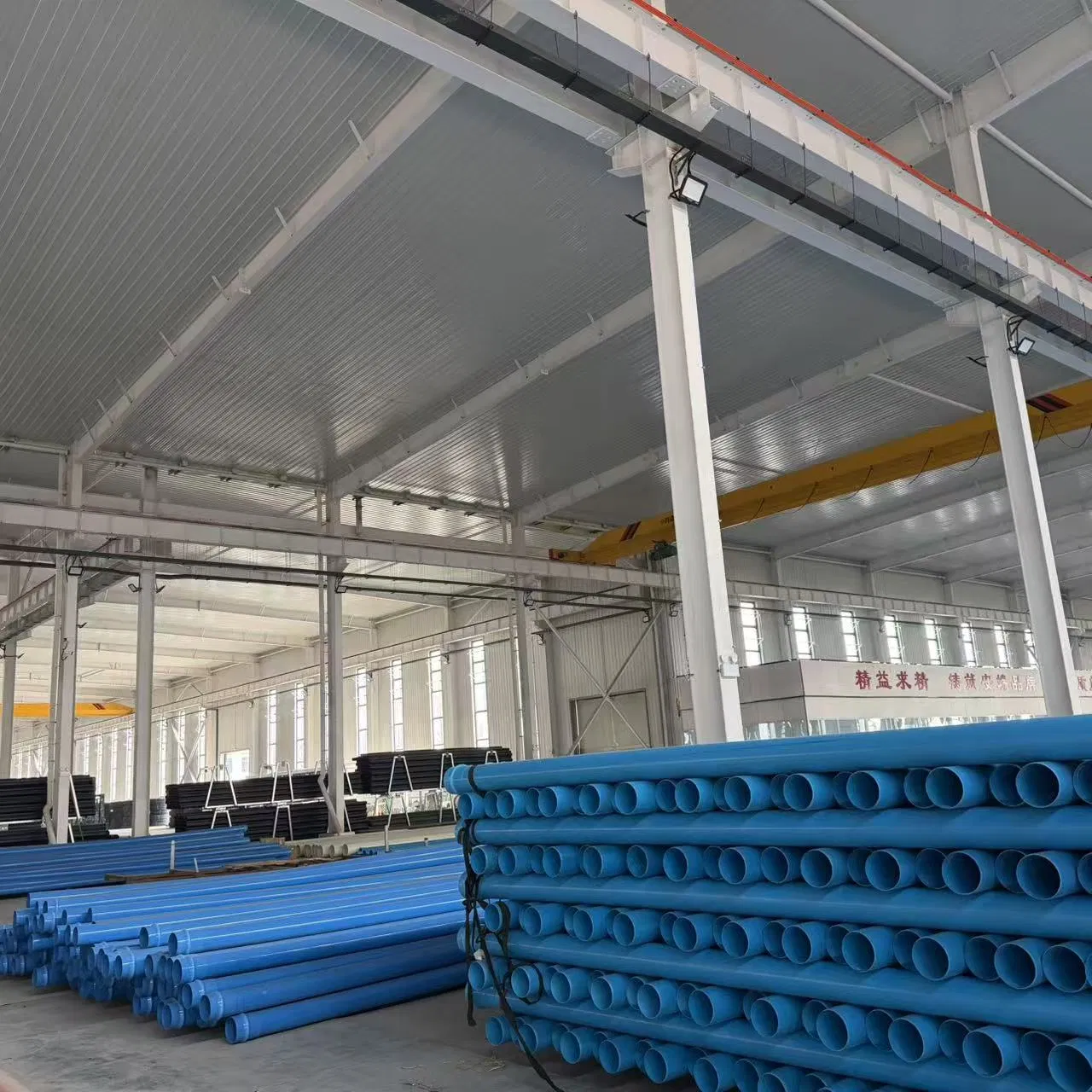 Color Corrugated Anduan 6 Meters Per Piece Spring Hose Flexible PVC Pipe