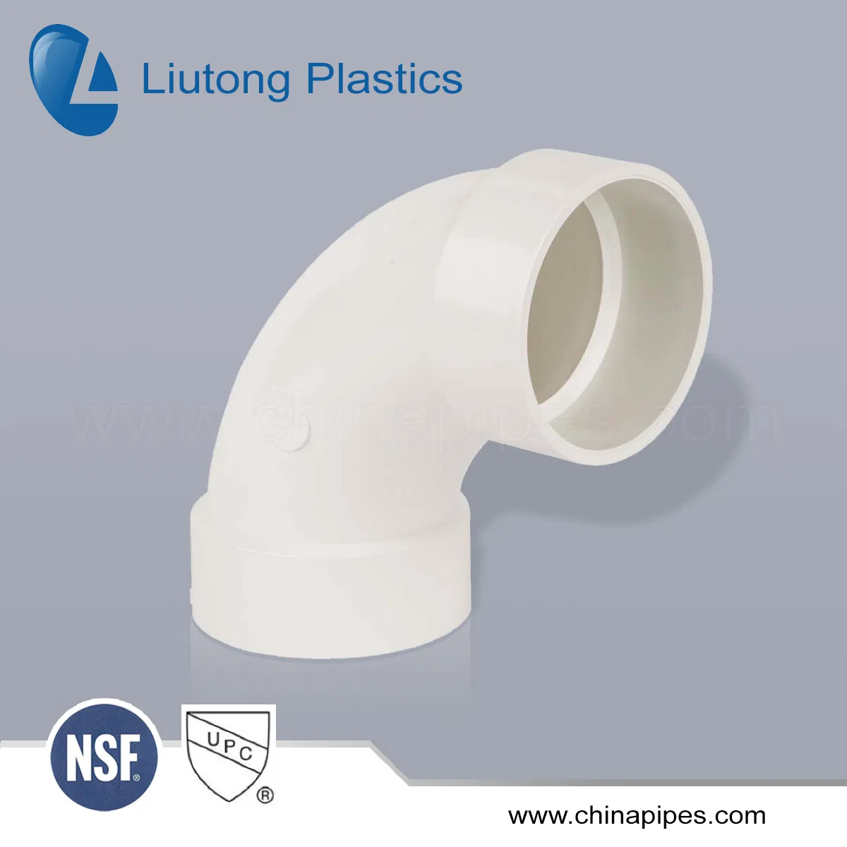 ASTM D2665 Standard Plastic (UPVC/PVC) Pipe Fittings for Dwv Drain Water with NSF/Upc (ELBOW, TEE, Y