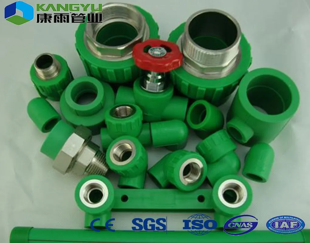 Kangyu High Quality Plastic Internal Thread PPR Union and Pph Pipe Fitting Series